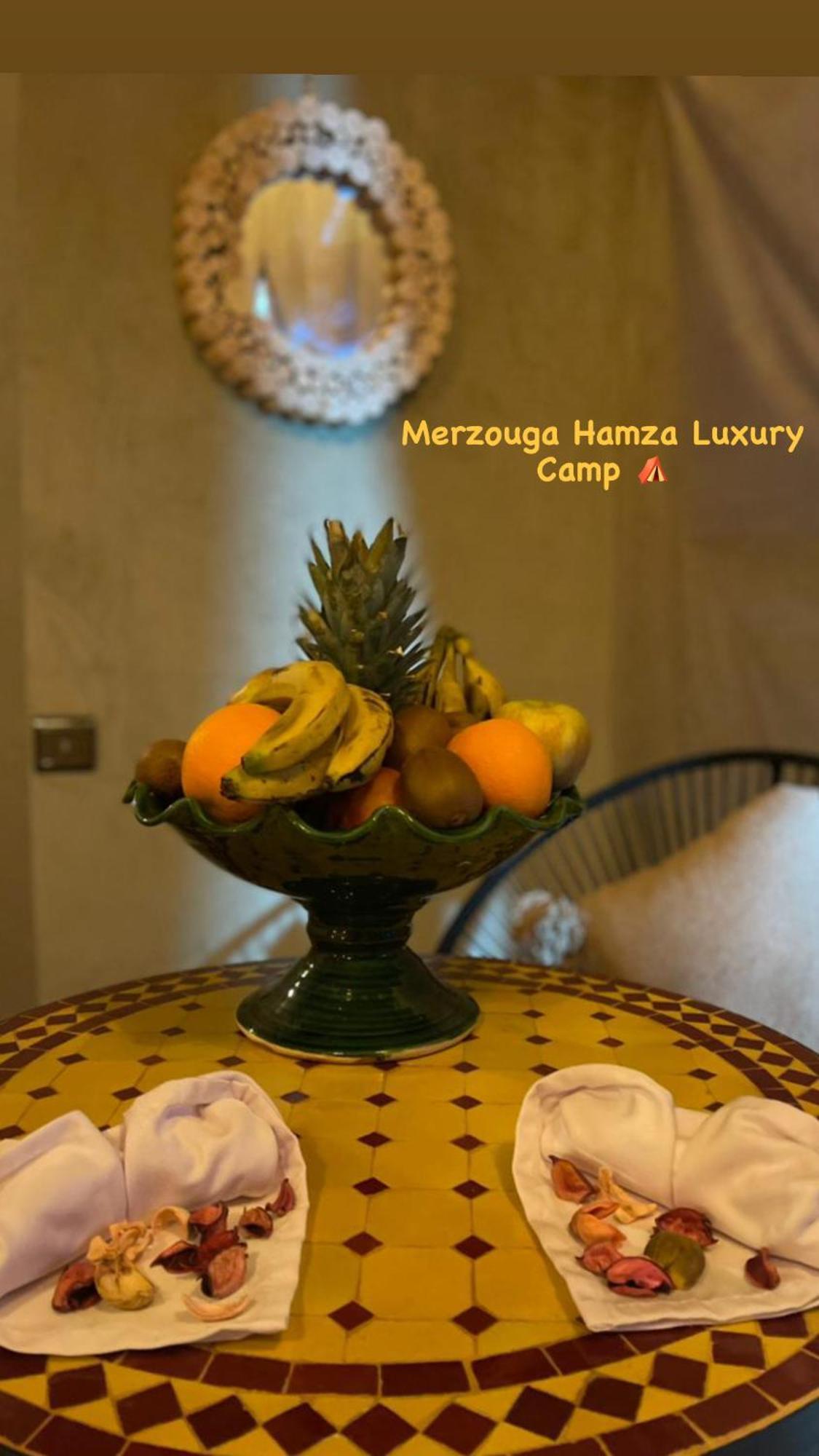 Merzouga Hamza Luxury Camp Exterior foto